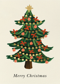 Festive Tree - Holiday Card by Rifle Paper Co.