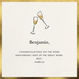 Cute Flutes - Business Greeting Card by kate spade new york