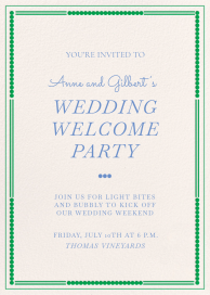Dotted Charm - Wedding Weekend Invitation by Paperless Post