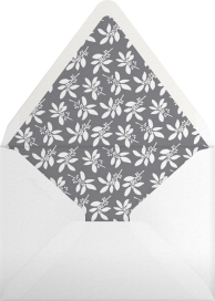 Holiday Windowpane Border - Linda and Harriett Envelope