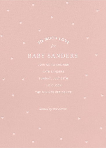Sprinkled with Love - Baby Shower Invitation by Sugar Paper
