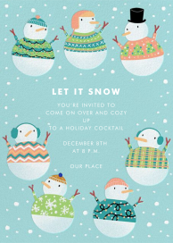 Snow Joy - Party Invitation by Hello!Lucky