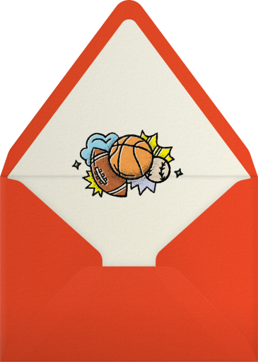 Let's Play Ball - Paperless Post Envelope