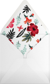 Kona Floral (Save the Date) - Rifle Paper Co. Envelope