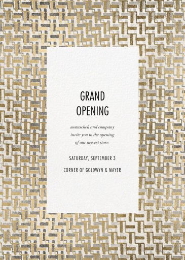 Alchemy - Gatsby Party Invitation by Kelly Wearstler