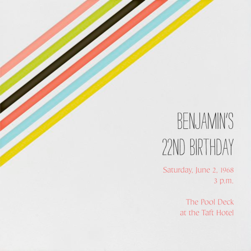 Stripes on Paper by Mr. Boddington's Studio