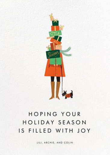 Season of Giving - Christmas Card by Rifle Paper Co.