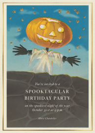 Sleepy Hollow - Birthday Invitation by John Derian