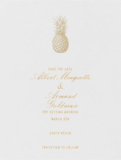 Basse - Terre (Save the Date) - Save the Date by Crane & Co.