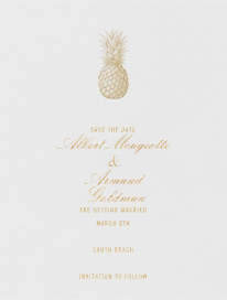 Basse - Terre (Save the Date) - Save the Date by Crane & Co.