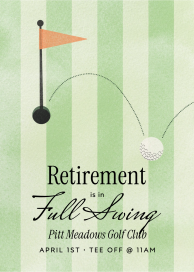 Putting Party - Retirement and Farewell Party Invitation by Paperless Post