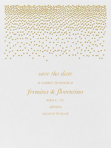Jubilee I (Save The Date) - Invitation by Kelly Wearstler