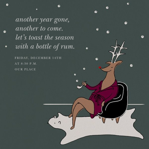 Playdeer Mansion - Winter Party Invitation by Paperless Post