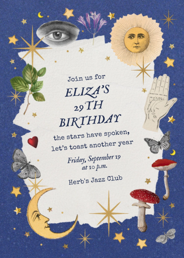 Mystical Motifs - Birthday Invitation by Paperless Post