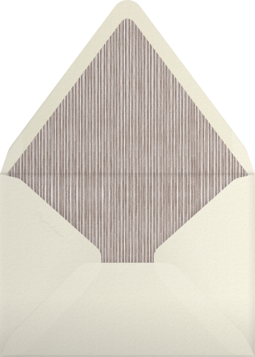 Martini and Shaker - Paperless Post Envelope