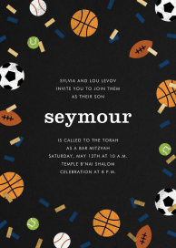 Sportsfetti - Party Invitation by Paperless Post