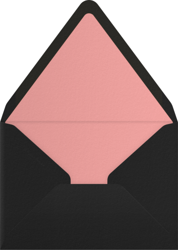 Let's Feast - Red Cap Cards Envelope