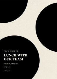 Big Spot - Dining & Drinks Invitation by kate spade new york