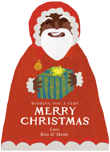 Jolly Gift Bearer - Christmas Card by Hadley Paper Goods