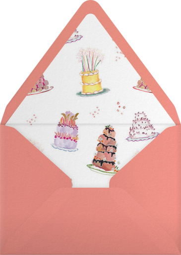 Dessert Course - Happy Menocal Envelope