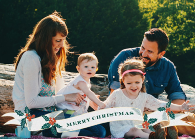 Ribbon of Joy - Christmas Card by Paperless Post