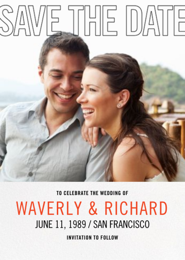 Majuscule by Paperless Post