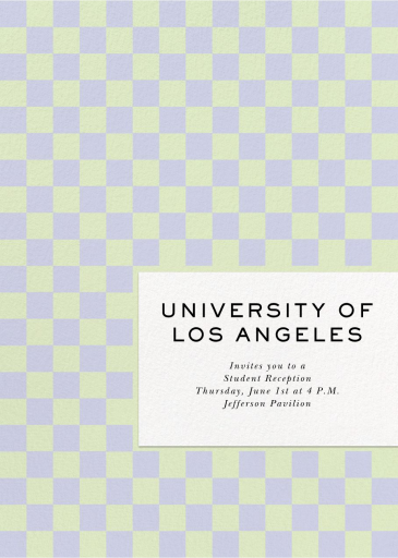 Checked by Paperless Post