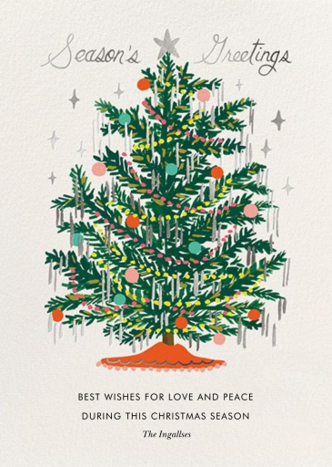 Tinsel Tannenbaum by Rifle Paper Co.