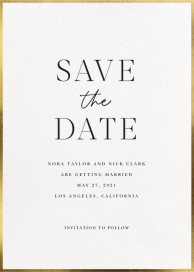 Vintage Thin Gold Border Frame by Sugar Paper