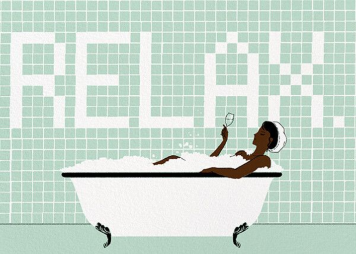 Relax - Mother's Day Card by Paperless Post