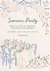 Under the Lanterns - Party Invitation by Paperless Post