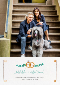 Miss Lavender (Photo Save the Date) by Mr. Boddington's Studio