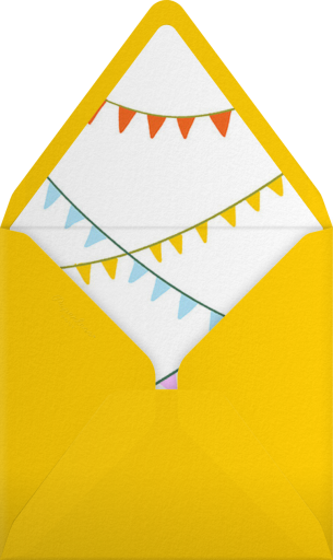 Dino Table - Paperless Post Envelope