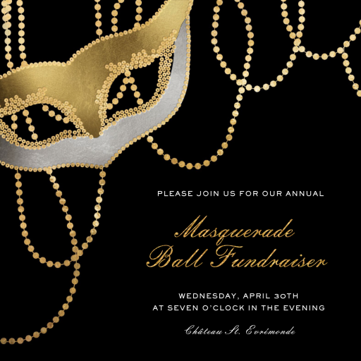 Lundi Gras - Fundraiser Invitation by Paperless Post