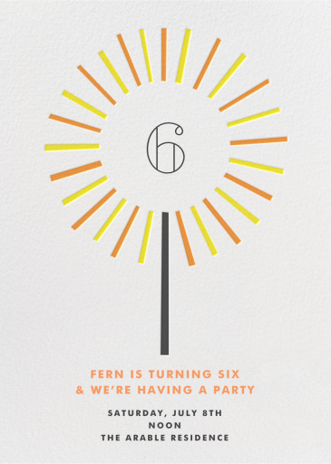 Year of the Sparkler - Birthday Invitation by Paperless Post