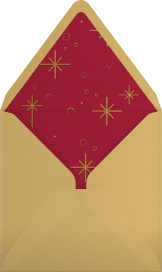Celestial Snowflake - Paperless Post Envelope