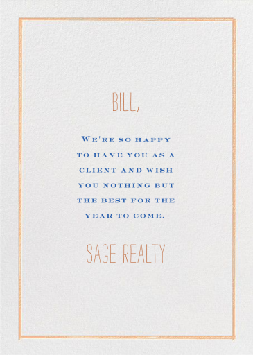 An Ostrich's Birthday - Business Greeting Card by Mr. Boddington's Studio - Back