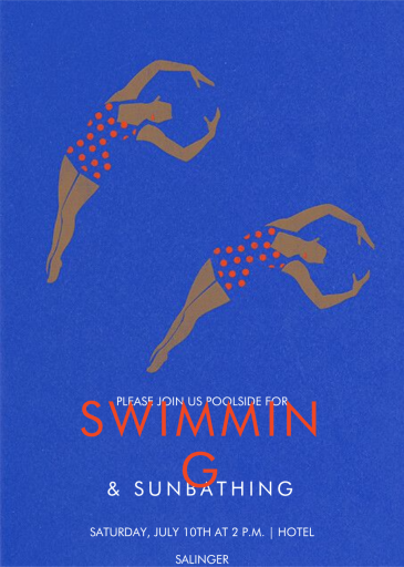 Bathing Beauties - Summer Party Invitation by Paperless Post