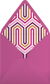 Flamingo Kiss - Jonathan Adler Envelope