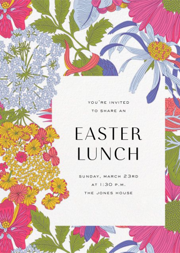 Angelica Garla (Invitation) - Spring Party Invitation by Liberty