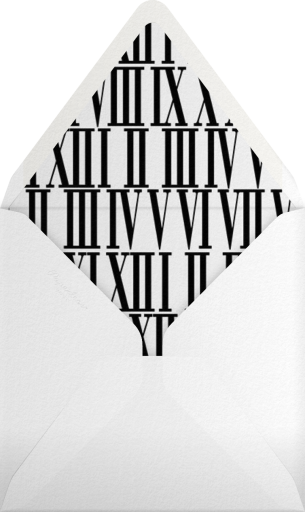 Longcase Clock - Paperless Post Envelope