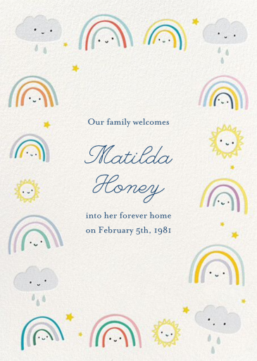 Rainbow Collective - Adoption Announcement by Little Cube