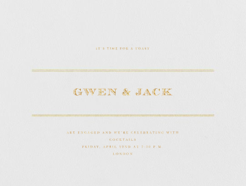 Emerson - Engagement Party Invitation by Paperless Post