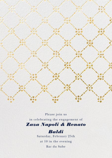 Pearl Embroidery (Tall) by Oscar de la Renta