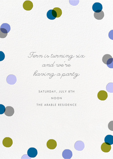 Carnaby (Tall) - Birthday Invitation by Paperless Post