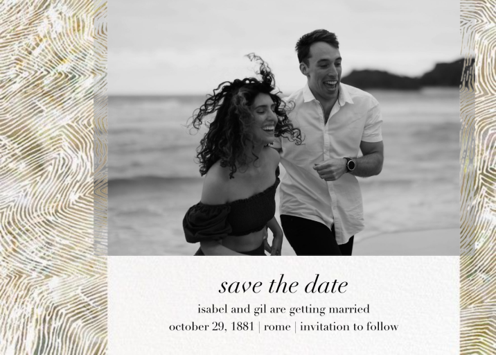 Aria (Photo Save the Date) - Save the Date by Kelly Wearstler
