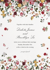 Tossed Roses by Oscar de la Renta