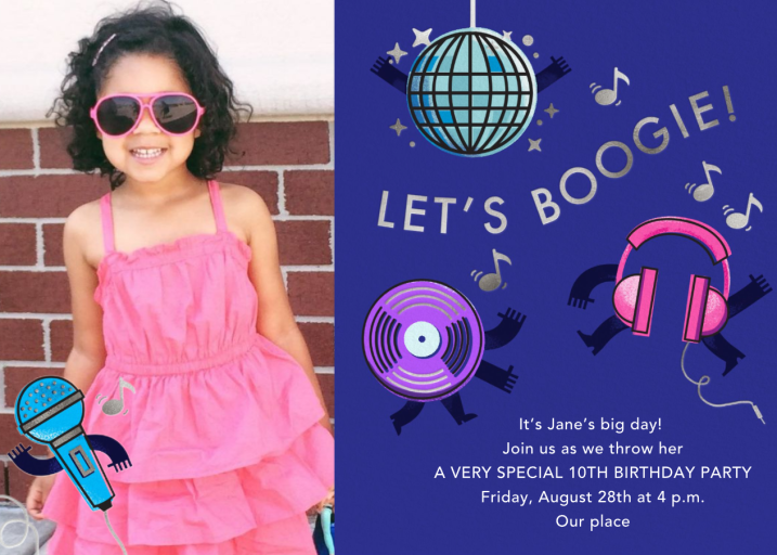 Boogie Baby by Paperless Post