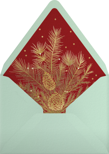 Retro Holidays - Paperless Post Envelope