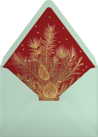 Retro Holidays - Paperless Post Envelope